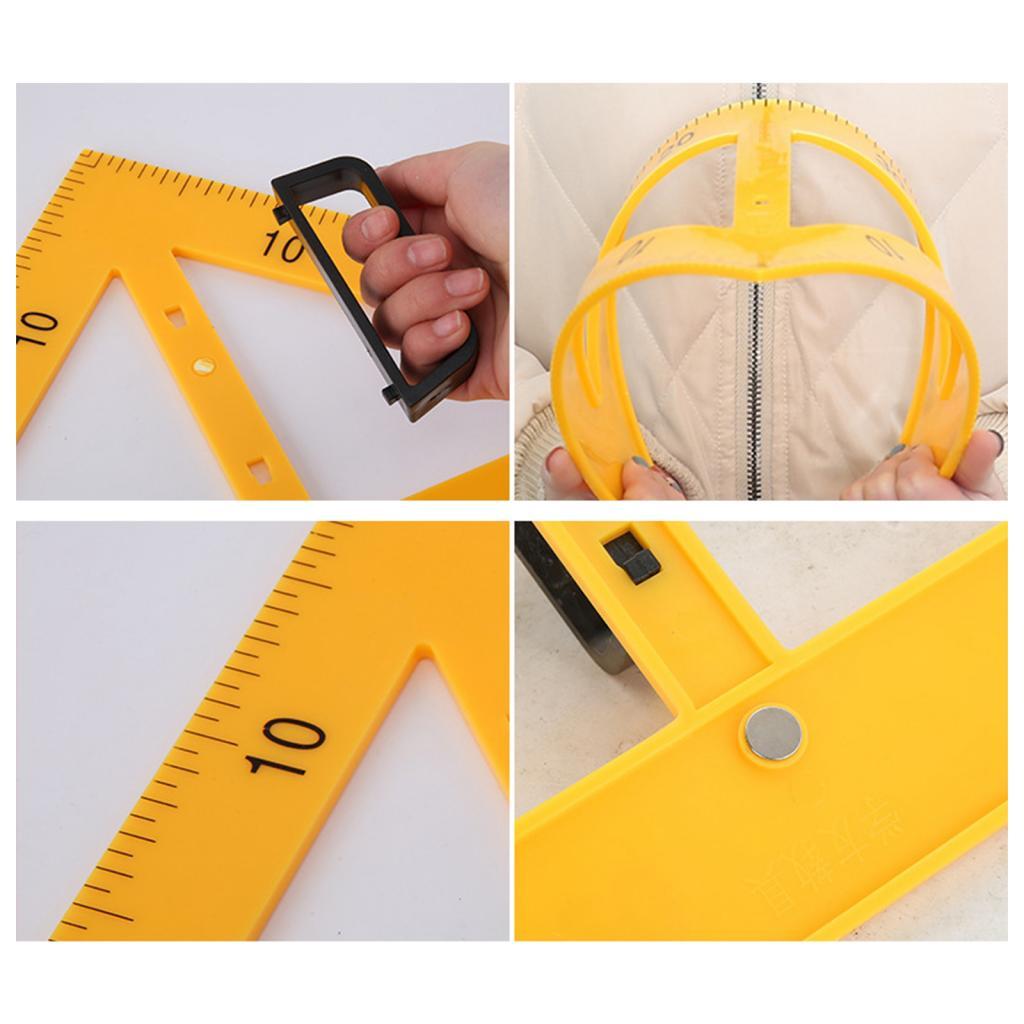 Math Geometry Set With Compass - Set di strumenti geometrici per la