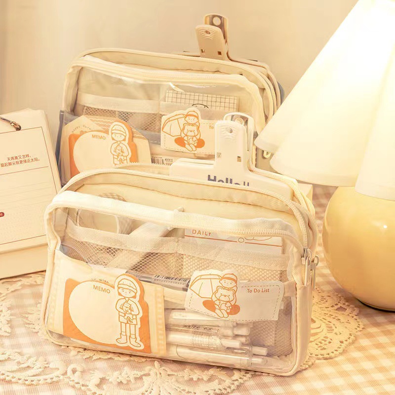 Materiale scolastico estetico  - Aesthetic Large Pencil Case Pouch recensione e prezzo